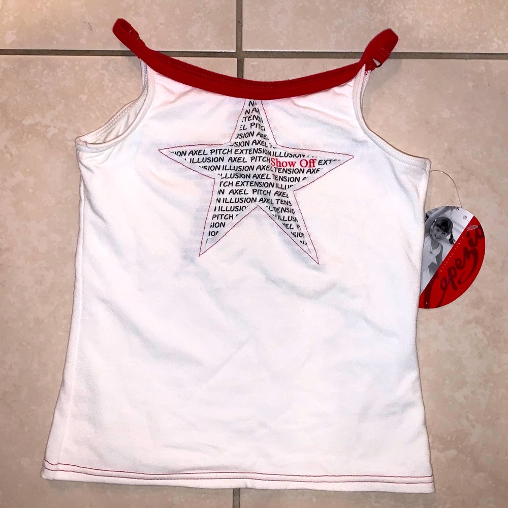 NWT Capezio Cami Star Top